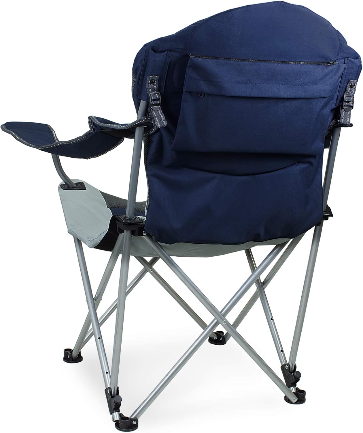 Reclining Camp Chair, Beach Chair for Adults, Sports Chair with Carry Bag - Image 8